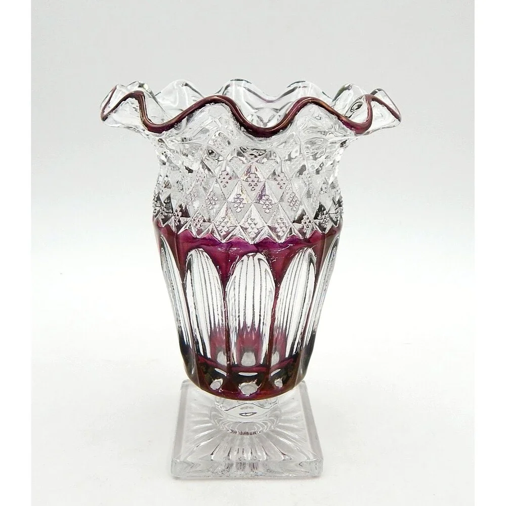 Westmoreland Waterford Ruby Flash 6